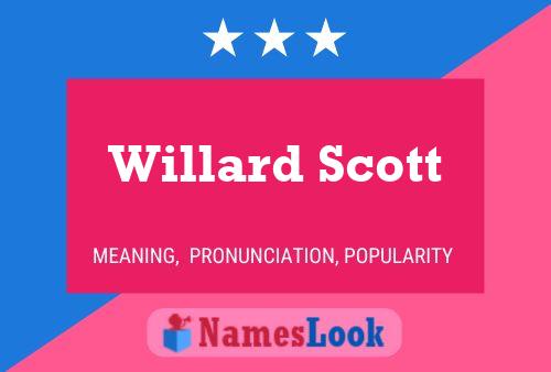 Willard Scott Naam Poster