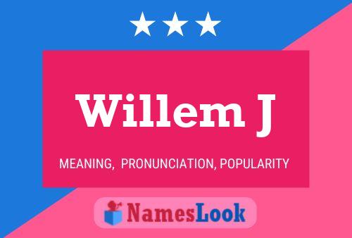 Willem J Naam Poster