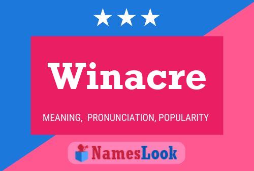 Winacre Naam Poster