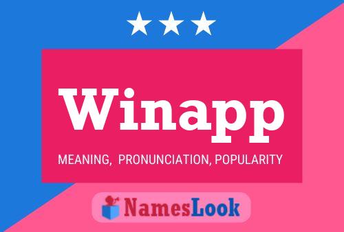 Winapp Naam Poster