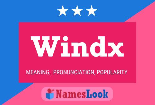 Windx Naam Poster