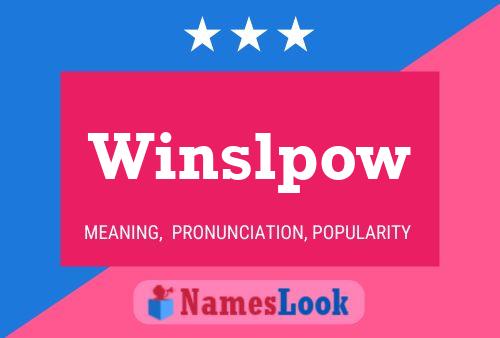 Winslpow Naam Poster