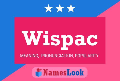 Wispac Naam Poster