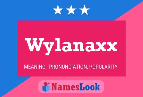 Wylanaxx Naam Poster