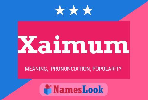 Xaimum Naam Poster