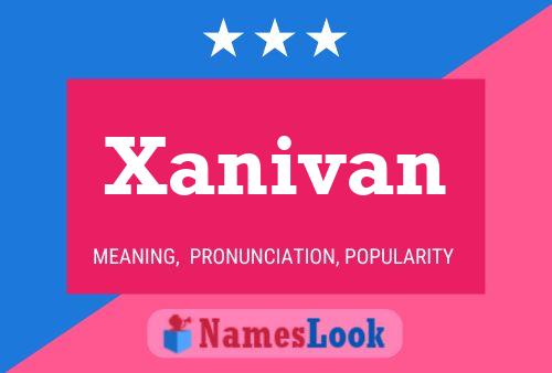 Xanivan Naam Poster