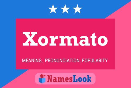 Xormato Naam Poster