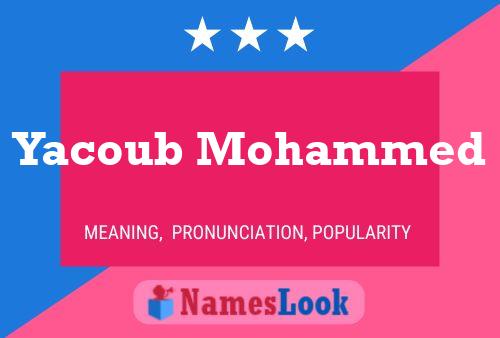 Yacoub Mohammed Naam Poster