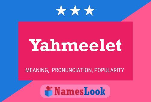 Yahmeelet Naam Poster