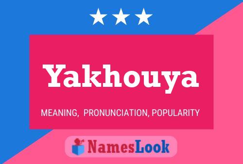 Yakhouya Naam Poster