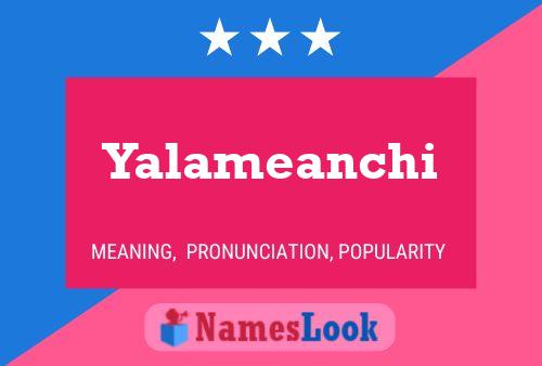 Yalameanchi Naam Poster