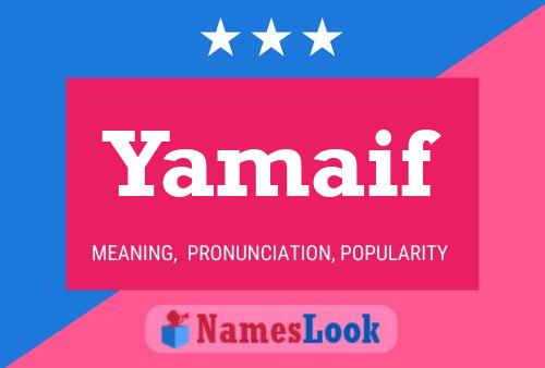 Yamaif Naam Poster