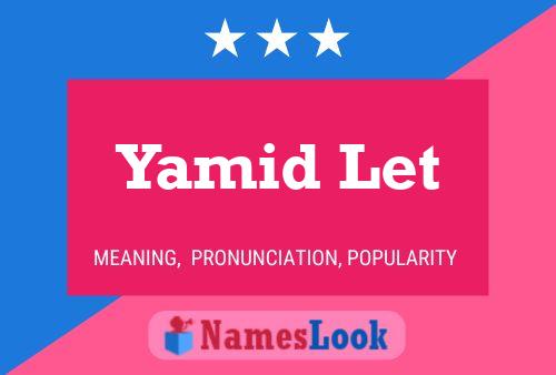 Yamid Let Naam Poster