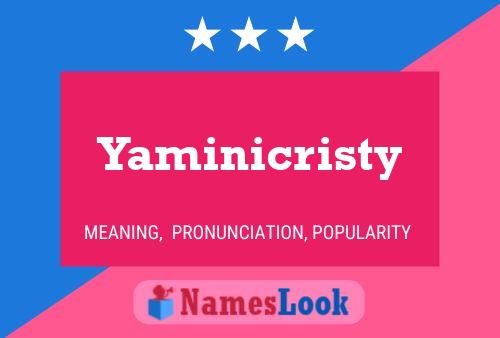 Yaminicristy Naam Poster