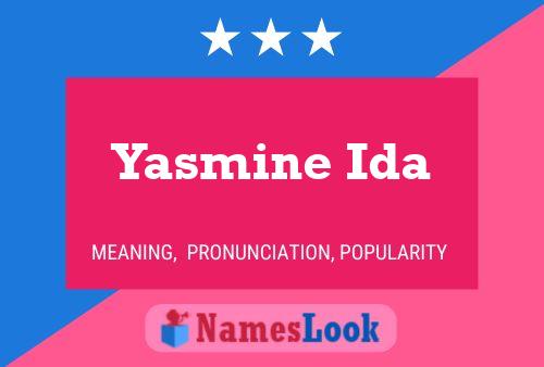 Yasmine Ida Naam Poster