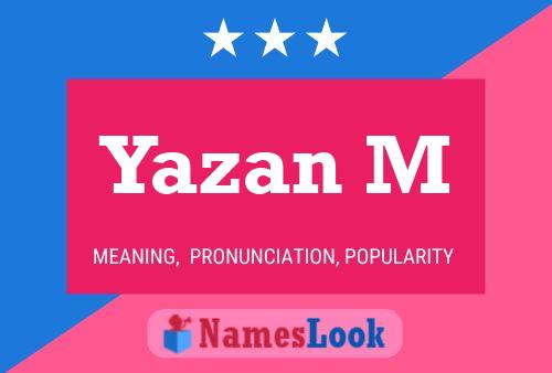 Yazan M Naam Poster