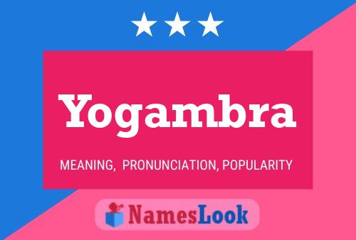 Yogambra Naam Poster