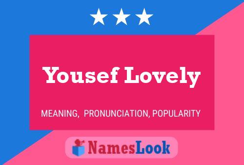 Yousef Lovely Naam Poster