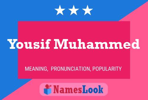 Yousif Muhammed Naam Poster