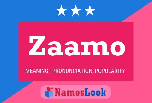 Zaamo Naam Poster