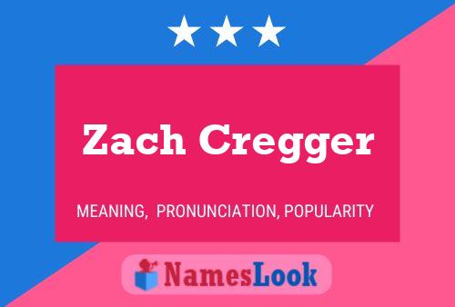 Zach Cregger Naam Poster