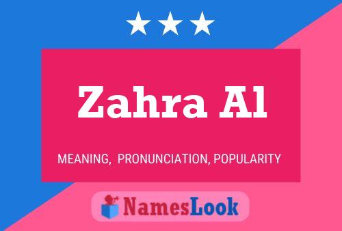 Zahra Al Naam Poster