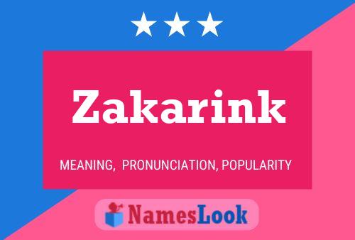 Zakarink Naam Poster