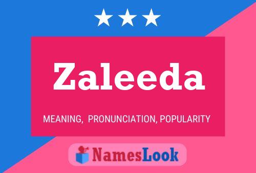 Zaleeda Naam Poster