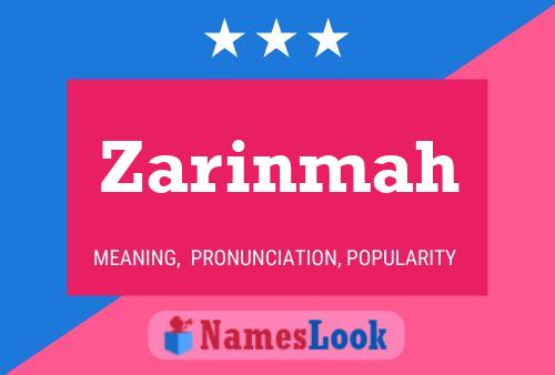 Zarinmah Naam Poster