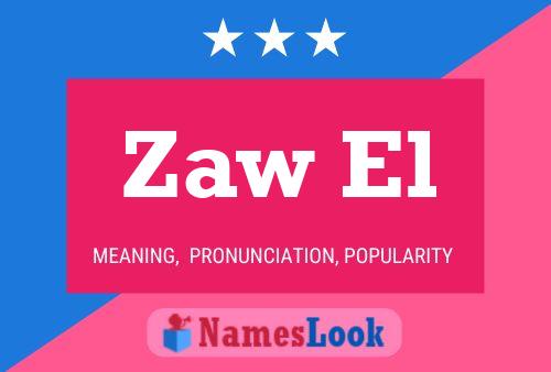 Zaw El Naam Poster