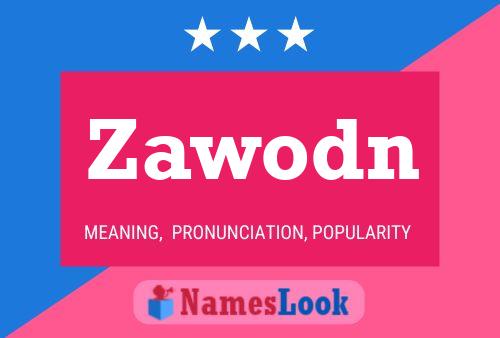 Zawodn Naam Poster