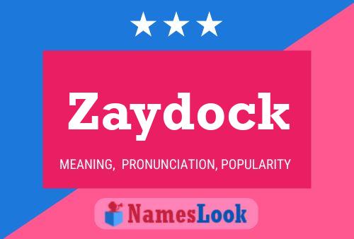 Zaydock Naam Poster