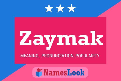 Zaymak Naam Poster