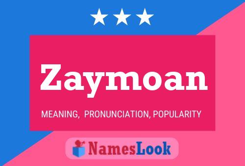 Zaymoan Naam Poster