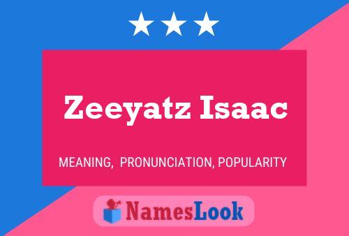 Zeeyatz Isaac Naam Poster