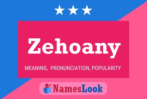 Zehoany Naam Poster