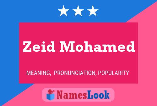 Zeid Mohamed Naam Poster