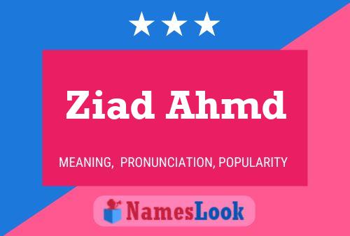 Ziad Ahmd Naam Poster