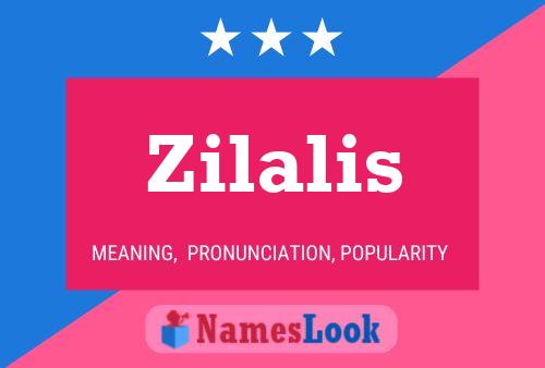 Zilalis Naam Poster