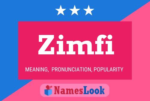 Zimfi Naam Poster