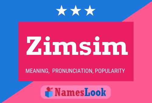 Zimsim Naam Poster